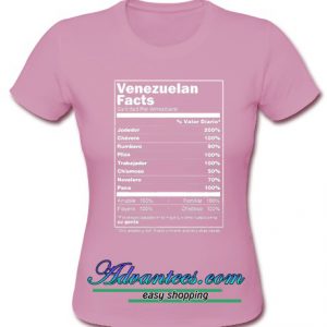 Franela de Corotos Modelo Venezuelan Facts T Shirt