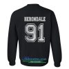 Herondale 91 IDRIS University sweatshirt back