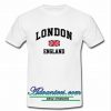 London England Flag t shirt