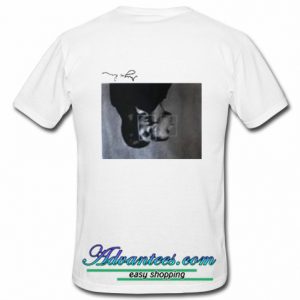 Ulzzang B&W Faces T Shirt back