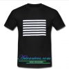 black and white striped t shirt