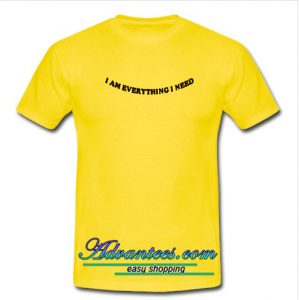 i am everything i need t shirt