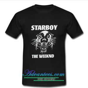 starboy weeknd t shirt