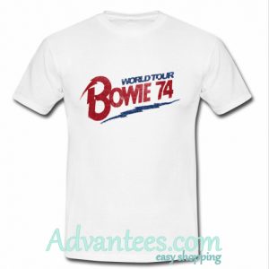 Bowie World Tour 74 T-Shirt