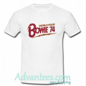 Bowie World Tour 74 T-Shirt