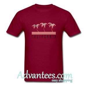 California Palm Tree T Shirt