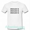 Charlie Puth Enough Is T shirt