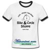 Enjoy The Ride Bike & Cycle Shoppe Ringer Shirt