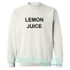 Lemon Juice Sweatshirt