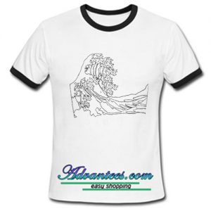 Melville wave ring t shirt