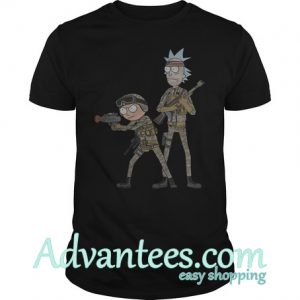Official Rick and Morty army shirt