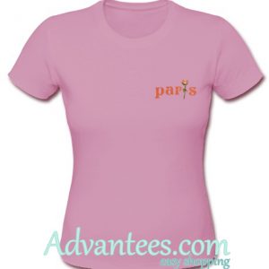 Paris Rose t shirt