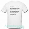 That is The True Season of love t shirt back