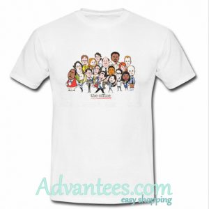 The Office Cast Cartoon T Shirt