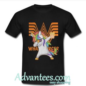 Unicorn Dabbing Whataburger Shirt