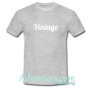 Vintage Font T-Shirt