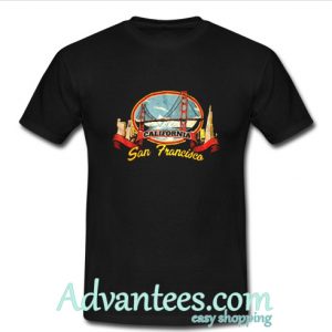 california san francisco t shirt