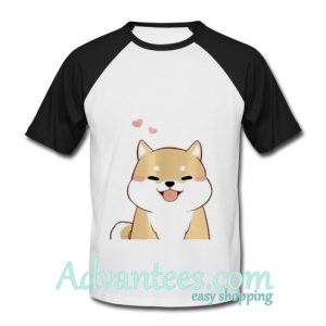 cute cat baseball t shirt