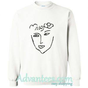 face girl sweatshirt