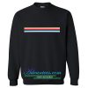 line rainbow sweatshirt