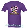 mickey and minnie fall in love t shirt