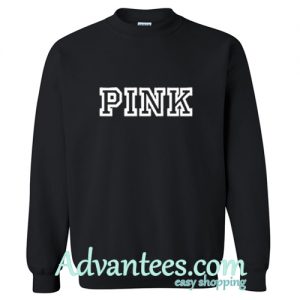 pink victoria sweatshirt