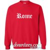 rome sweatshirt
