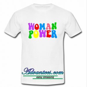 woman power t shirt