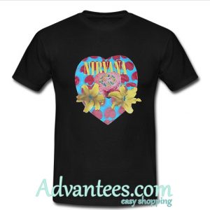 Cool Nirvana Heart Shaped Box T Shirt