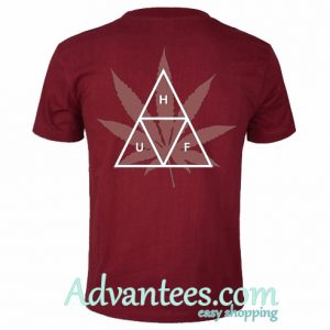 Huf Triple Triangle t shirt back