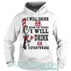 I will drink Folgers here or there I will drink drink Folgers everywhere hoodie