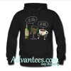 Jamesom she loves me more wine and coffee hoodie