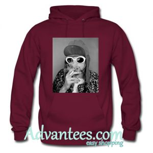 Kurt Cobain Smoking hoodie