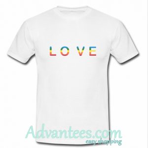 Love Rainbow T Shirt