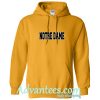 Notre Dame hoodie