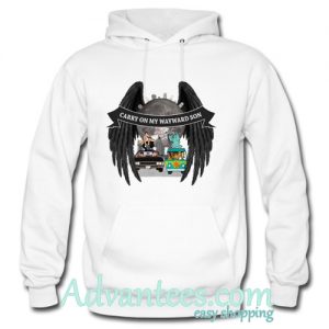 Scooby Doo And Supernatural Carry On My Wayward Son hoodie