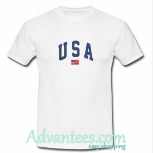 USA Flag t shirt