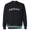 armani sweatshirt