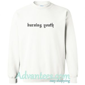 burning youth swetashirt