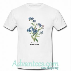 forget me not myosotis sylvatica t shirt