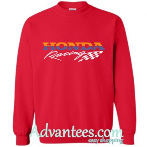 honda racing sweatshirt