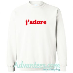 j'dore sweatshirt