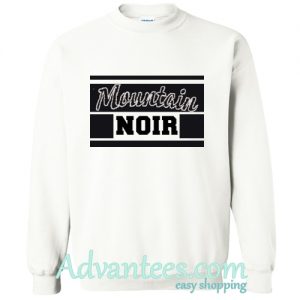 mountain noir sweatshirt