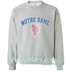 notre dame sweatshirt