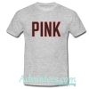 pink victoria secret t shirt