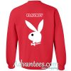 playboy sweatshirt back