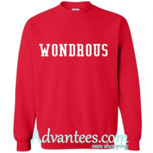 wondrous sweatshirt