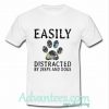 Easily distracted by Jeeps and Dogs shirt