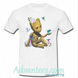 Groot for hummingbird lovers shirt