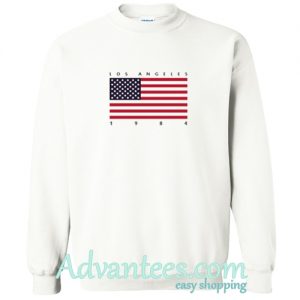 Los Angeles 1984 Flag Sweatshirt